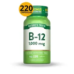 Nature'S Truth - VITAMINA B12 1000MCG 220 PASTILLAS