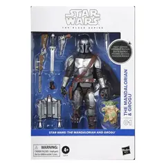 STAR WARS - La película The Black Series The Mandalorian & Grogu Figura