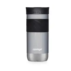 CONTIGO - Taza de viaje con aislamiento y con Snapseal - Gris - Talla única