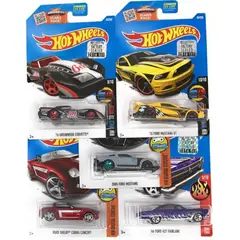 MATTEL - Carros Hot Wheels Muscle Car Madness Packx5 - Multicolor - Talla única