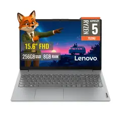 LENOVO - Laptop V15 FHD 15.6" RYZEN 5 7520 8GB, SSD 256GB