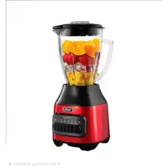 OSTER - Licuadora 6 Velocidades 1.5L Roja BLSTPEG-CPB