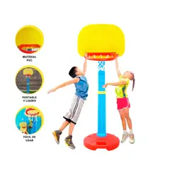 GENERICO - Divertido Juego de Canasta de Basquetboll Multicolor