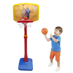 GENERICO - Divertido Juego Canasta de Baloncesto Multicolor