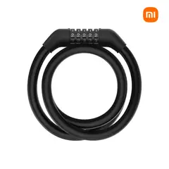 XIAOMI - Candado Scooter Con Cable Acero 1200 mm y Clave de 5 Dígitos