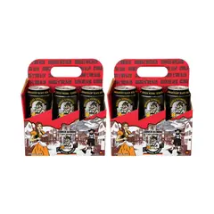 GOURMET 117 - TwelvePack CERVEZA NEGRA BAYERISCH SCHWARZBIER ONKEL WEBER LATA X 500ML