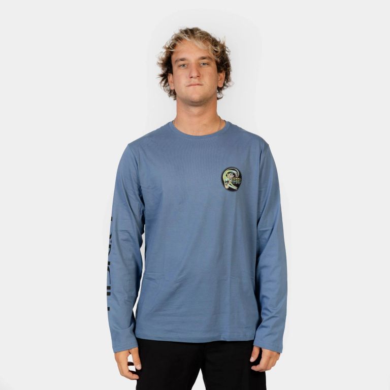 Polo Manga Larga Oneill Blue