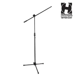 HERCULES - MS434B - Stand para Micrófono 3 en 1 con Boom