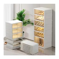 GENERICO - ORGANIZADOR DE ZAPATILLAS 12 PARES PLEGABLE