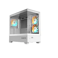 GIGABYTE - Case GB-C201P C201 PANORAMIC Mid Tower Compatible con mini-ITXm-ATX Blanco