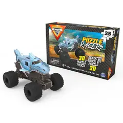 MONSTER JAM - ROMPECABEZAS 3D MEGALODÓN 25 PIEZAS