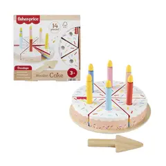 FISHER PRICE - JUGUETE PARA BEBÉS PASTEL DE MADERA