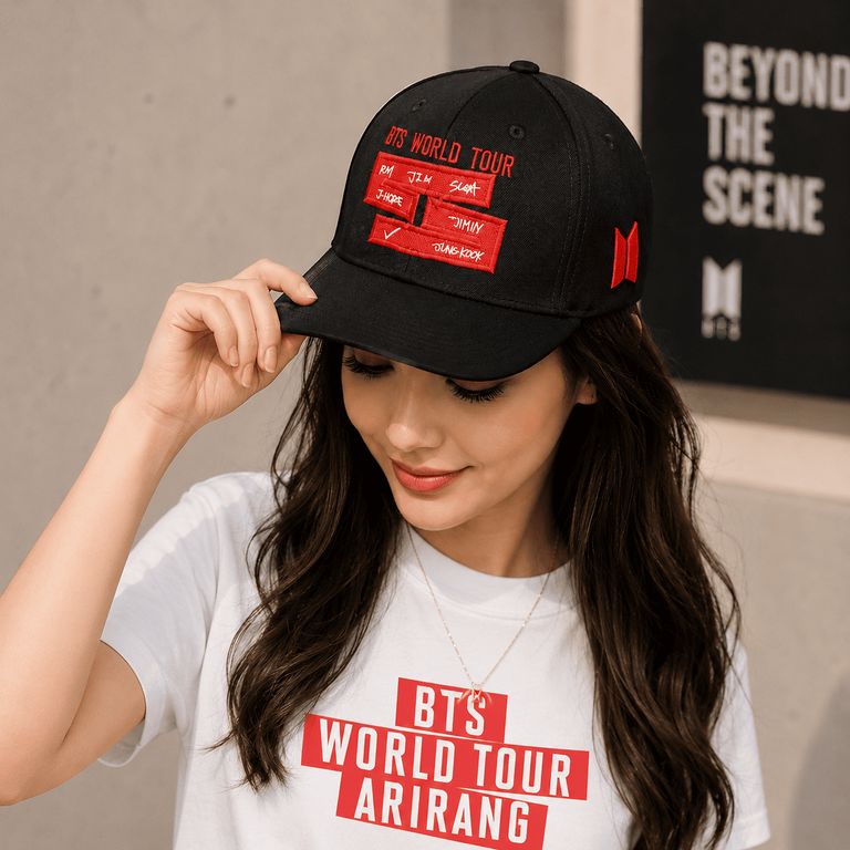 GORRO GORRA SOMBRERO DE BTS DE TEMATICA DE K-POP- PARA FANS DE ARMY Y BTS
