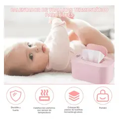 OEM - Calentador De Toallitas Húmedas Led Para Bebés Termostato