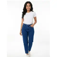 GENERICO - PANTALON MOM JEAN NEVADO