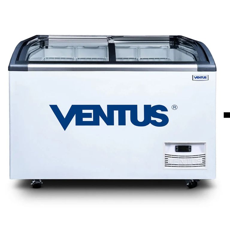 Congelador 320 Litros Tapa de Vidrio Curvo Blanco CTV-320Q PRO