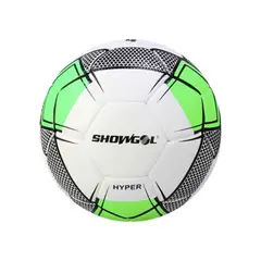SHOWGOL - Pelota de fútbol pu japonés cosido Hyper Deluxe Verde