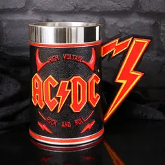 GENERICO - ACDC - jarro de 600ml - ACDC Tankard - Nemesis Now