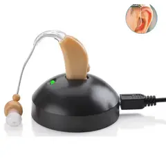 GENERICO - AUDIFONO AURICULAR SORDERA SORDO RECARGABLE 48H