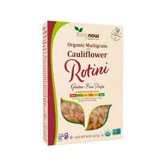 NOW - Cauliflower & Multigrain Rotini - Pasta Orgánica Sin Gluten