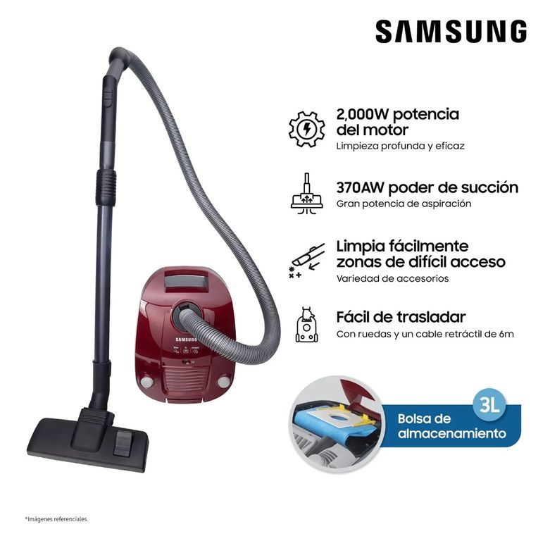 ASPIRADORA DE ARRASTRE SC4190 2000W