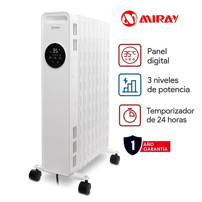 Estufa Termo Radiador TRM-905D 9 celdas
