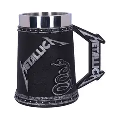 GENERICO - Metallica The Black Album - Jarro de 600ml - The Black Album Tankard - Nemesis Now