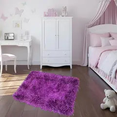 SM - ALFOMBRA FELPUDA 40X60 CM MORADO