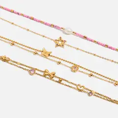 GENERICO - Pulsera Estrella Dorada