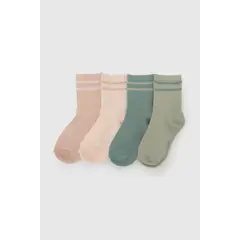 COLLOKY - Medias 34 Casual Kid 3A A 12A Niña Rosado