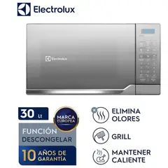 Electrolux - Horno Microondas EMDO30G2GSRUG 30L