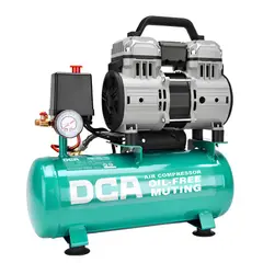DCA - Compresora de 10L Oil-Free 1200W 2850MIN 8BAR AQE130010L