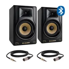 M AUDIO - MONITOR DE ESTUDIO M-AUDIO FORTY SIXTY PACK