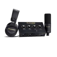 M AUDIO - INTERFAZ DE AUDIO M-AUDIO M-TRACK DUO HD PACK