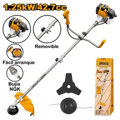 INGCO TOOLS - DESBROZADORA A GASOLINA INGCO 2T 42.7 CC 2HP GBC5434421