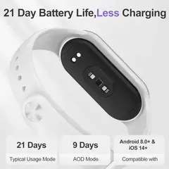 XIAOMI - Smart Band 10 Nuevo - Color plata