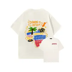 GENERICO - Polo Rawayana Oversize Algodón Crema Oversized