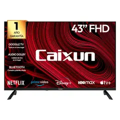 CAIXUN - TELEVISOR 43″ SMART TV FHD GOOGLE TV C43K4FG