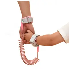 GENERICO - BRAZALETE DE SEGURIDAD PARA NIÑA - ROSA