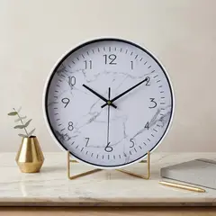 GENERICO - RELOJ DE PARED ESTILO MARMOL 30X30