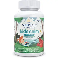 GENERICO - Gomitas Calm de Nordic Naturals para Niños - Fresa y Sandía - 60 Gomitas