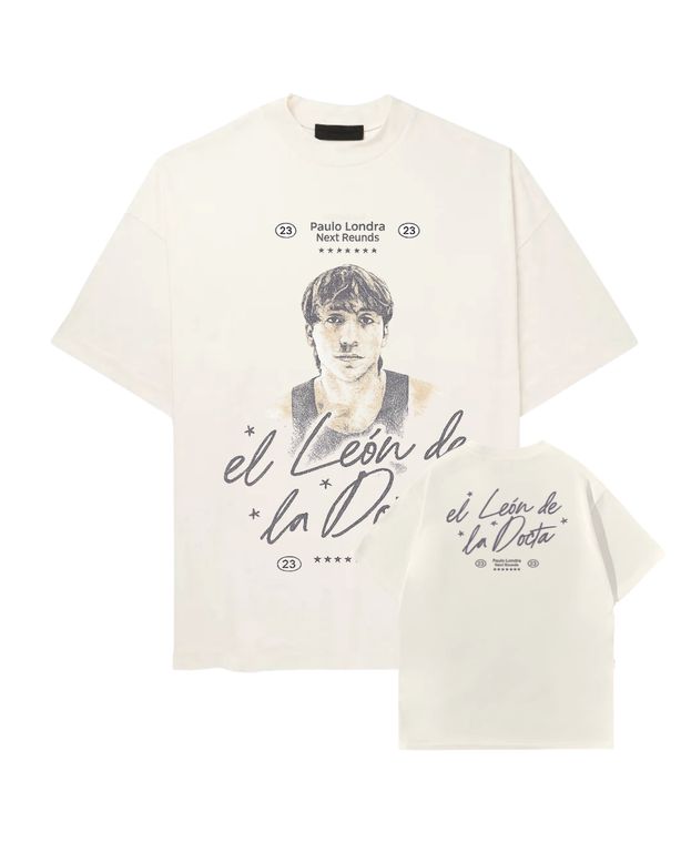 Polo Paulo Londra Oversize Algodón Crema Oversized