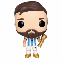 GENERICO - Figura coleccionable copa mundial -- LIONEL MESSI - EDICION LIMITADA.