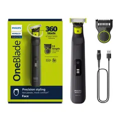 PHILIPS - Afeitadora Rasuradora OneBlade Pro 360 de 12 medidas