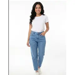 GENERICO - PANTALON MOM JEAN CELESTE
