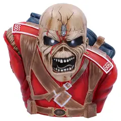 GENERICO - Iron Maiden The Trooper - Storage box de 26.5cm - The Trooper bust box - Nemesis Now