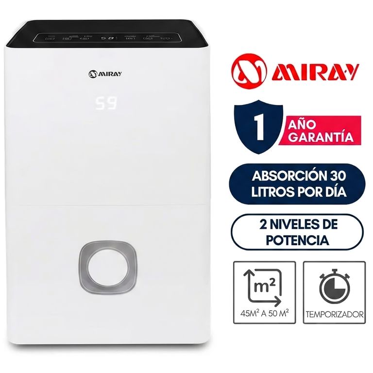 Deshumedecedor DM-325 4 L 45 a 50 m2