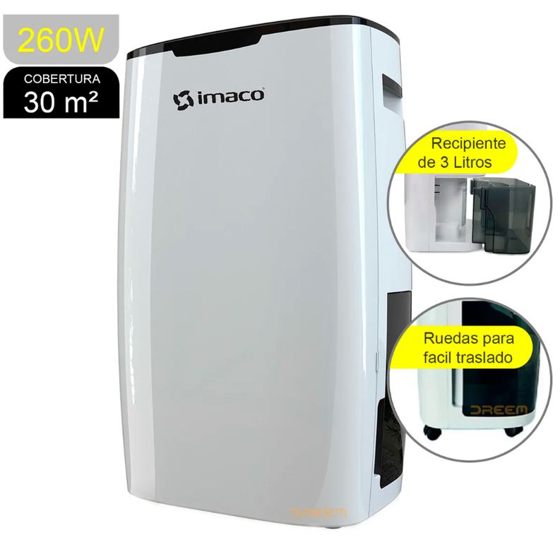 Deshumedecedor Digital DHE15 3Lts
