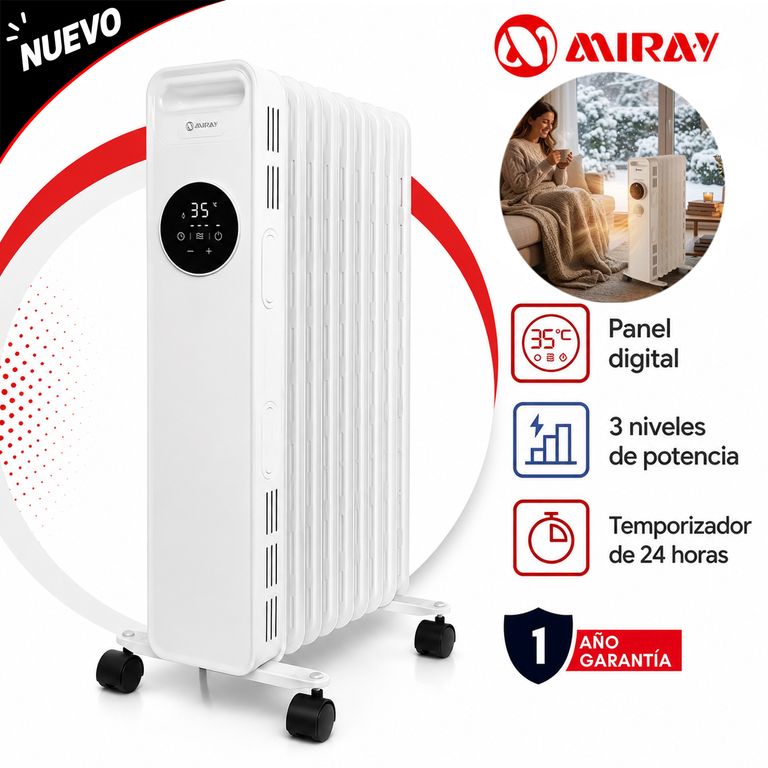 Estufa Termo Radiador TRM-704 7 Celdas