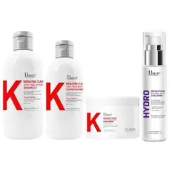 Baor Professional - Pack Keratine Care Shampoo Acondicionador Mascarilla Hydro - Baor K